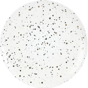 Ebédlő Tányér Csempe Kerámia Dekoratív Tömör Hálós Kollekció 26,5 cm