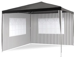 GARTHEN Kerti sátor 3 x 3 m antracit