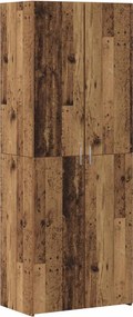 vidaXL Magasfiú Régi fa 70 x 42.5 x 185 cm Faanyag