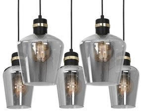 Csillár  RICHMOND 5xE27 / 60W / 230V