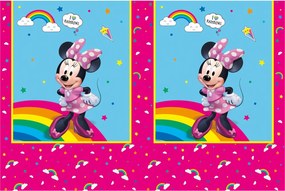 Disney Minnie Makes Me Smile műanyag asztalterítő 120x180 cm