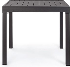 Alumínium kerti étkezőasztal 80x83 cm Pelagius – Bizzotto