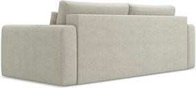 Bézs kinyitható-tárolóhelyes kanapé 238 cm Kapua – Makamii
