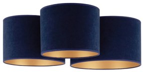 Duolla - Mennyezeti lámpa ROLLER TRIO 3xE27/60W/230V kék