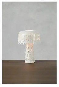 Fehér asztali lámpa fém búrával (magasság 38 cm) Verbera – Markslöjd