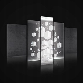 Falikép festmények absztrakt képek 170x100