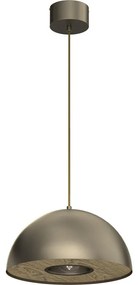 Csillár zsinóron ELGUND 1xE27/15W/230V átm. 35 cm réz