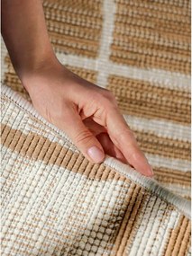 Krémszínű-natúr színű kerek kültéri-beltéri szőnyeg ø 160 cm Haringey Crouch – Ted Baker