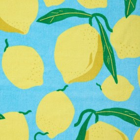 Pamut strandtörölköző 92x180 cm Lemons Lounger – Catherine Lansfield