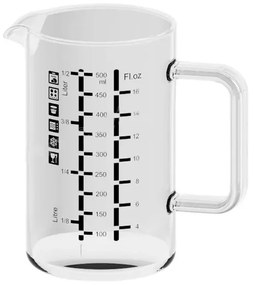 Simax 3853 üveg mérőpohár 0,5 l