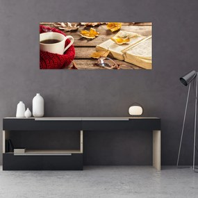 Kép - Őszi csésze tea (120x50 cm)