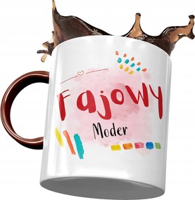 Bordó Bögre Modera Cool Moder Nyomtatott Fotóval