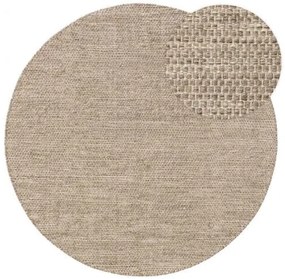Wool szőnyeg Rocco Taupe ø 150 cm round