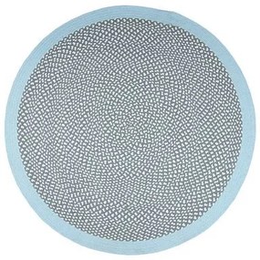 Brenda kör alakú szőnyeg - kék