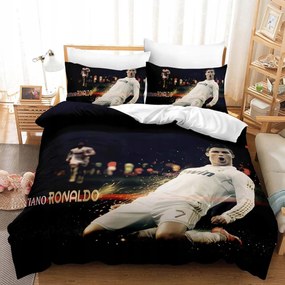 Komplett Ágynemű Cristiano Ronaldo 3D nyomtatással 160x200 cm