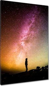 Vászonkép 80x120 Tejút Galaxis