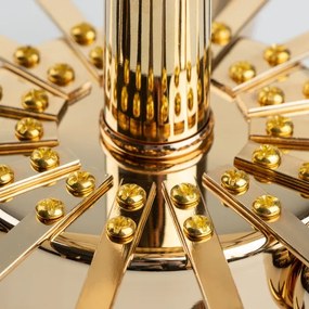 Brilagi - Felületre szerelhető csillár CRYSTAL 6xE14/60W/230V arany