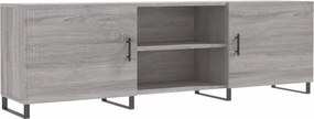 vidaXL szürke sonoma színű szerelt fa TV-szekrény 150x30x50 cm