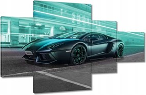 Vászonkép 130x80 Szuper autó Türkiz