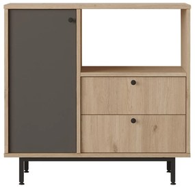 Komód Rebutia 1 (tölgy + antracit) . 1102491