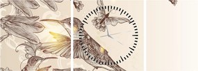Kép - Kolibri (órával) (90x30 cm)