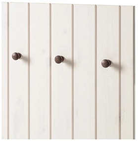 Fehér borovi fenyő előszoba bútor 55x100x2 cm Anita – Støraa