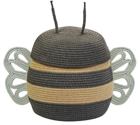 Textil játéktároló kosár ø 30x32 cm Mama Bee – Lorena Canals