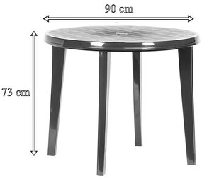Julisa 4+1 kerti bútor garnitúra szett