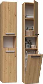 Nel III fürdőszoba szekrény, tölgy