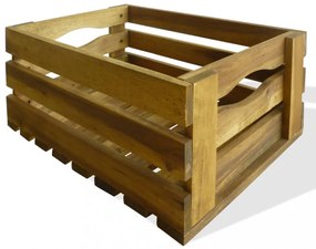 2 részes tömör akác almásláda garnitúra