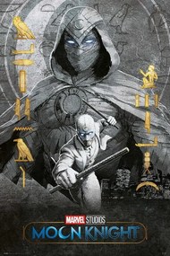 Plakát Marvel - Moon Knight, (61 x 91.5 cm)