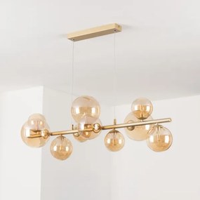 Brilagi - LED Csillár zsinóron MILLA 10xG9/3W/230V arany