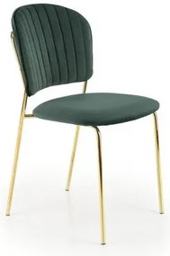 K-460 étkezőszék fekete arany