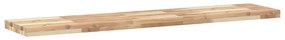 4 db kezeletlen tömör akácfa függőpolc 120 x 30 x 4 cm
