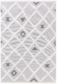 Mosható pamut szőnyeg Oslo Cream/Grey 15x15 cm minta