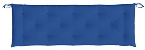 2 db kék oxford szövet kerti padpárna 150 x 50 x 7 cm