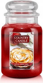 AlmĂĄs pite illatĂș sĂŒtemĂ©ny Country Candle nagy mĂ©retƱ illatgyertya, 2 kanĂłccal