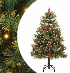 Műanyag Hajtogatós Karácsonyfa Tojásokkal Zöld 150 cm