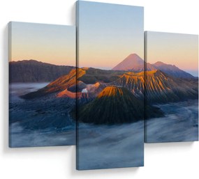 Kép a Bromo-hegyről Indonéziában (90x60 cm)