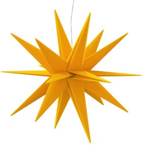 összecsukható sárga karácsonyi lámpa LED-del 100 cm