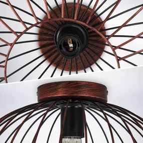 B.K. Licht 1471 - Csillár RETRO 1xE27/40W/230V réz