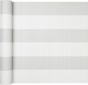 Vászon tapéta elegáns Szürke Csíkokkal