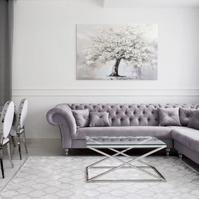 Kép kézzel festett részletekkel 70x100 cm White Tree – Styler