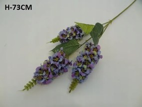 3x Mesterséges szarkaláb ág nád 74cm Művirág kiegészítő