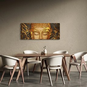 Kép - arany Buddha (120x50 cm)