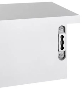 SHELFY rekeszes fali polc, fehér