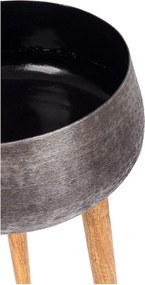 Fém kézzel készített kaspó szett 3 db-os ø 37,5 cm Varanasi – Bizzotto