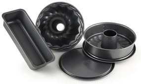 Four 4 részes acél sütőforma készlet - Dr. Oetker