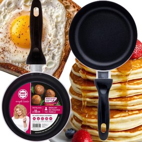 Serpenyő Tojásokhoz És Palacsintákhoz, Tapadásmentes, Hagyományos Mg Home Mini 18 CM
