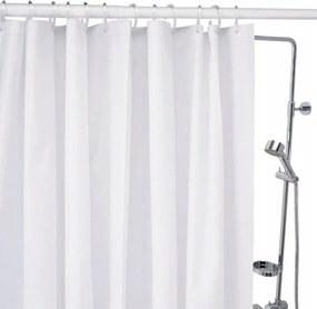 Zuhanyfüggöny Fehér Fürdőszobai Zuhanyfüggöny 180x200 cm